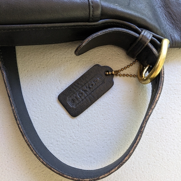 Vintage Coach Crossbody Bleeker Bag in Black -F6C 4153 - Picture 4 of 9